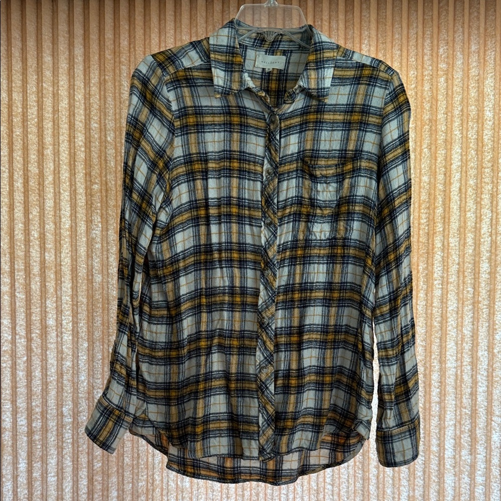 Plaid Long Sleeve Women’s Shirt